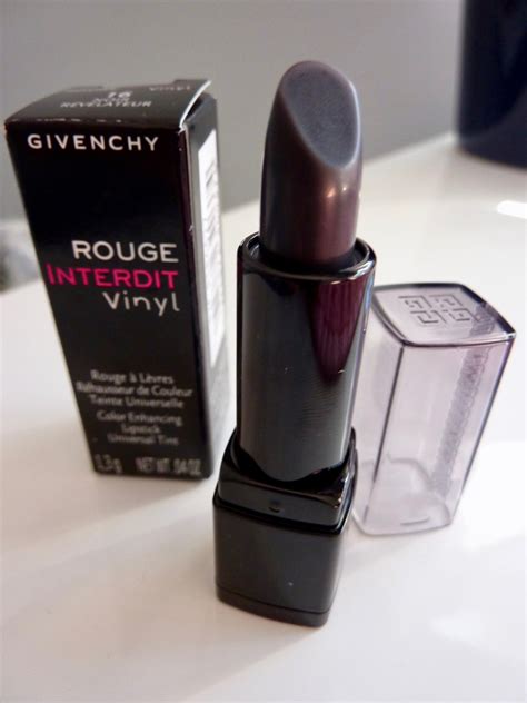 noir révélateur givenchy|givenchy rouge interdit vinyl.